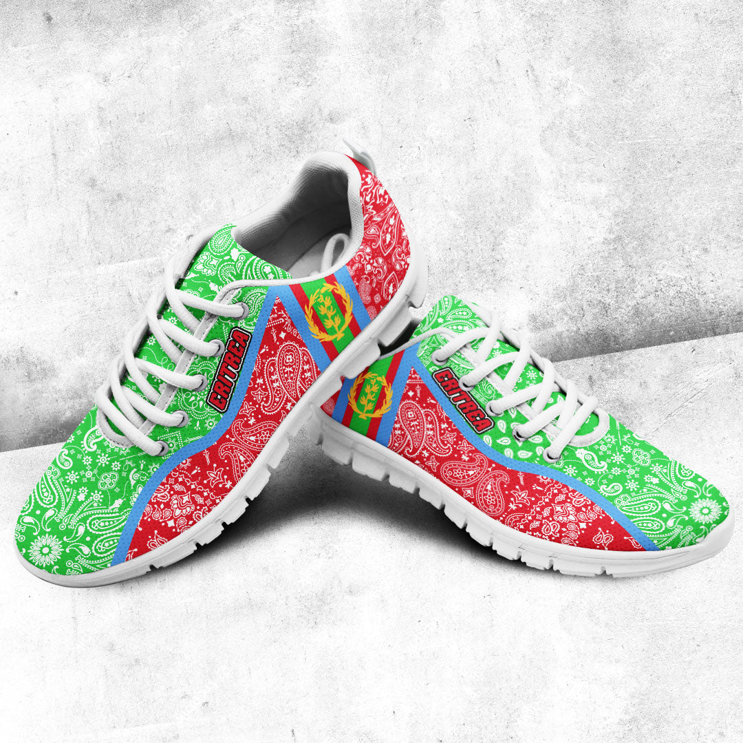 Shoes Eritrea Sneakers Paisley Bandana Special Style