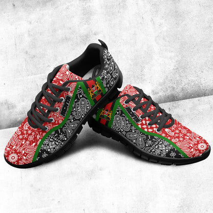 Shoes Kenya Sneakers Paisley Bandana Special Style