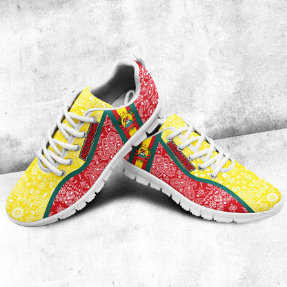 Shoes Mozambique Sneakers Paisley Bandana Special Style