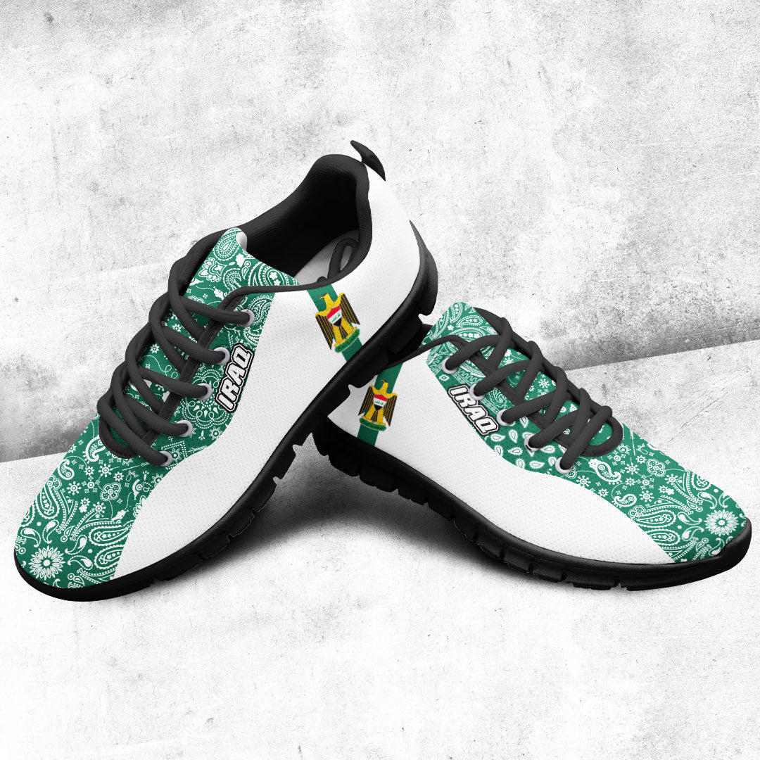 Shoes Iraq White Version Sneakers Paisley Bandana Special Style
