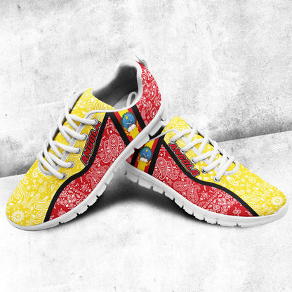 Shoes Angola Sneakers Paisley Bandana Special Style