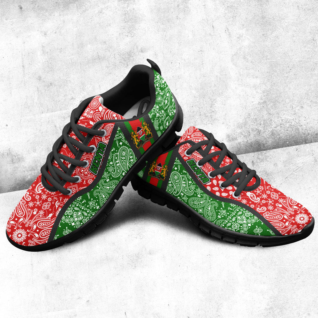 Shoes Kenya Green Version Sneakers Paisley Bandana Special Style