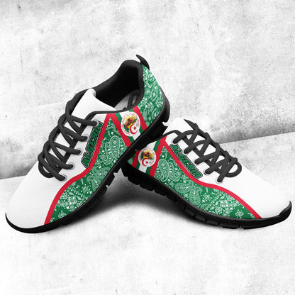 Shoes Algeria Green Version Sneakers Paisley Bandana Special Style