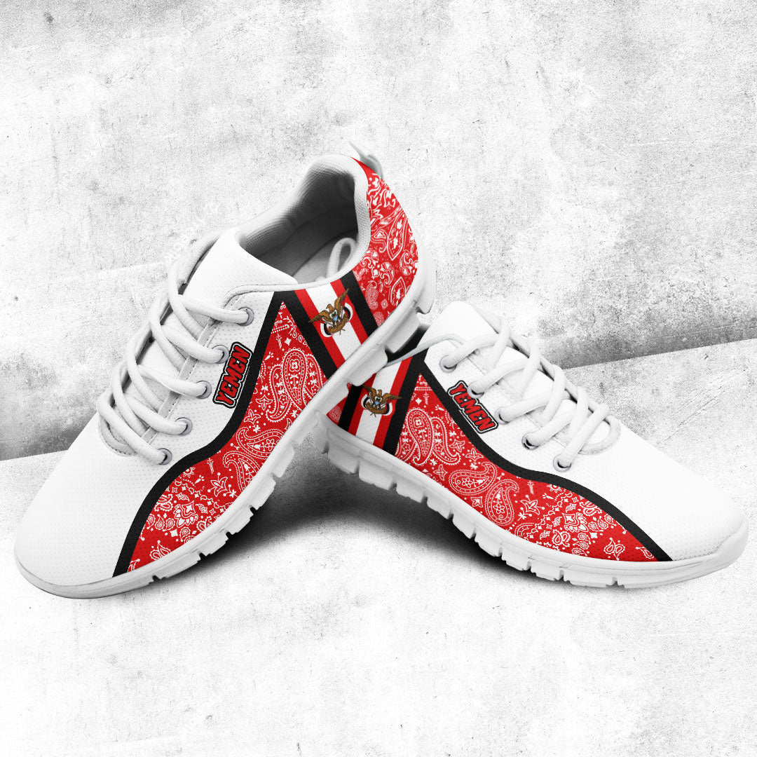 Shoes Yemen Sneakers Paisley Bandana Special Style