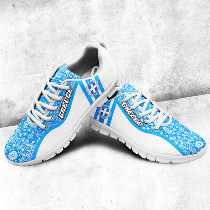 Shoes Greece Sneakers Paisley Bandana Special Style