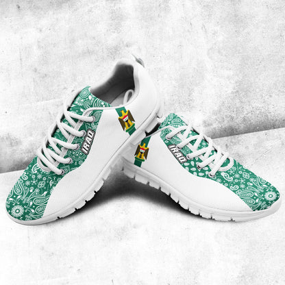 Shoes Iraq White Version Sneakers Paisley Bandana Special Style