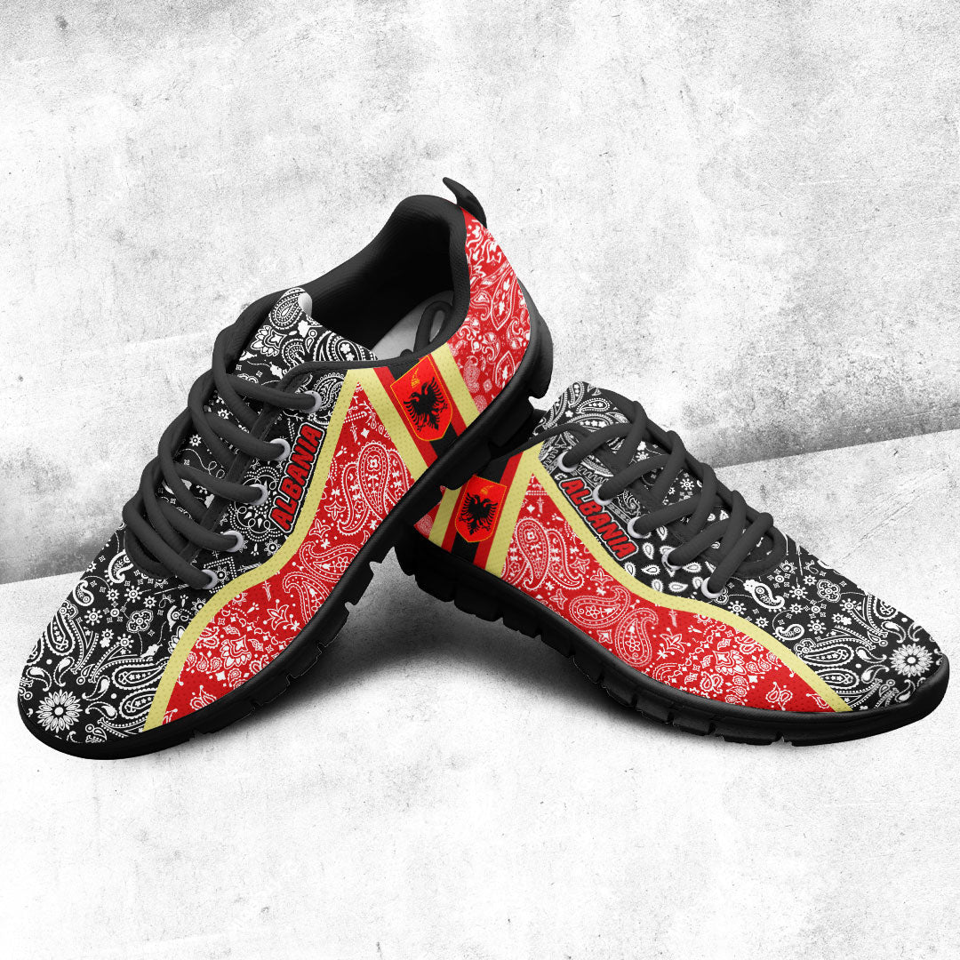 Shoes Albania Sneakers Paisley Bandana Special Style