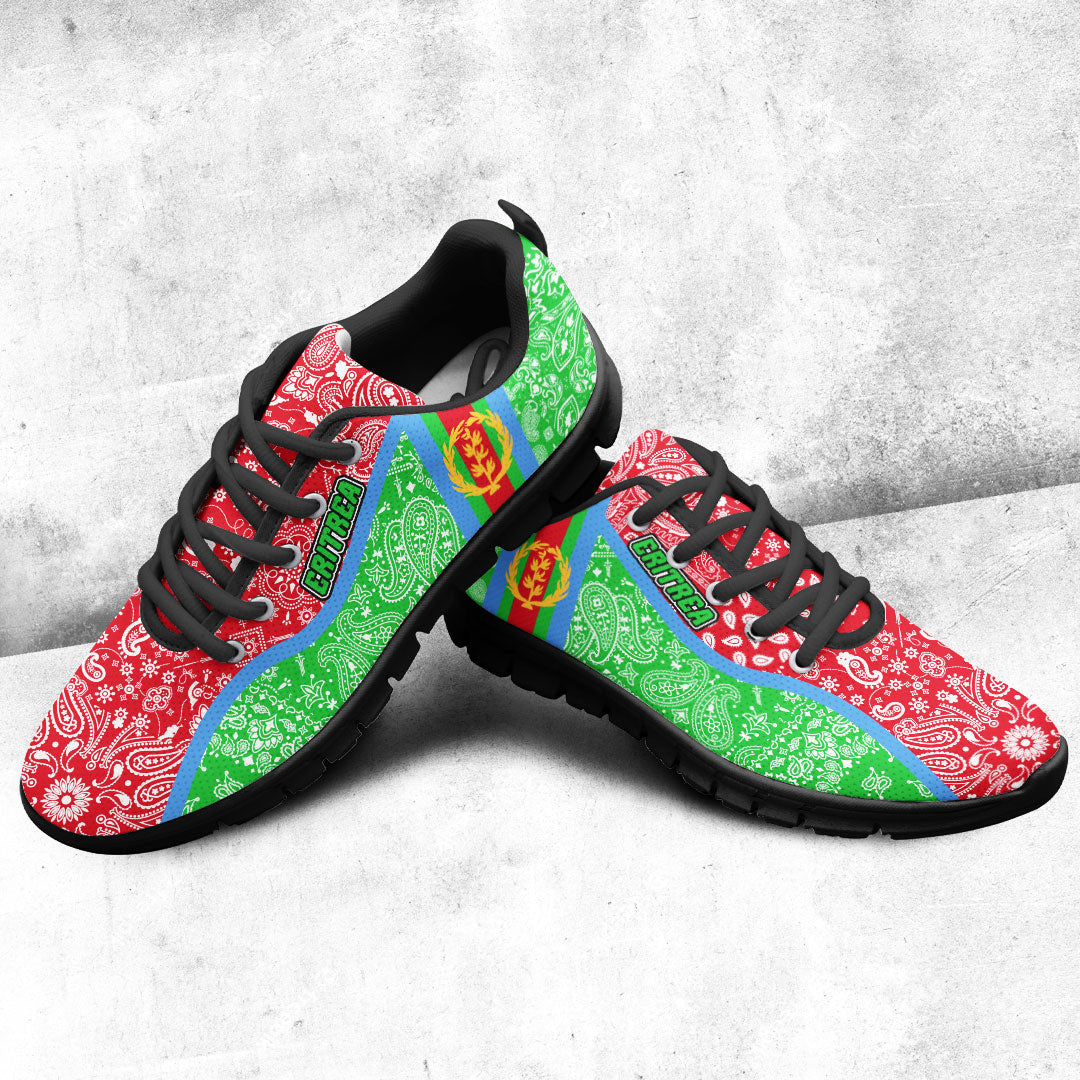 Shoes Eritrea Green Version Sneakers Paisley Bandana Special Style