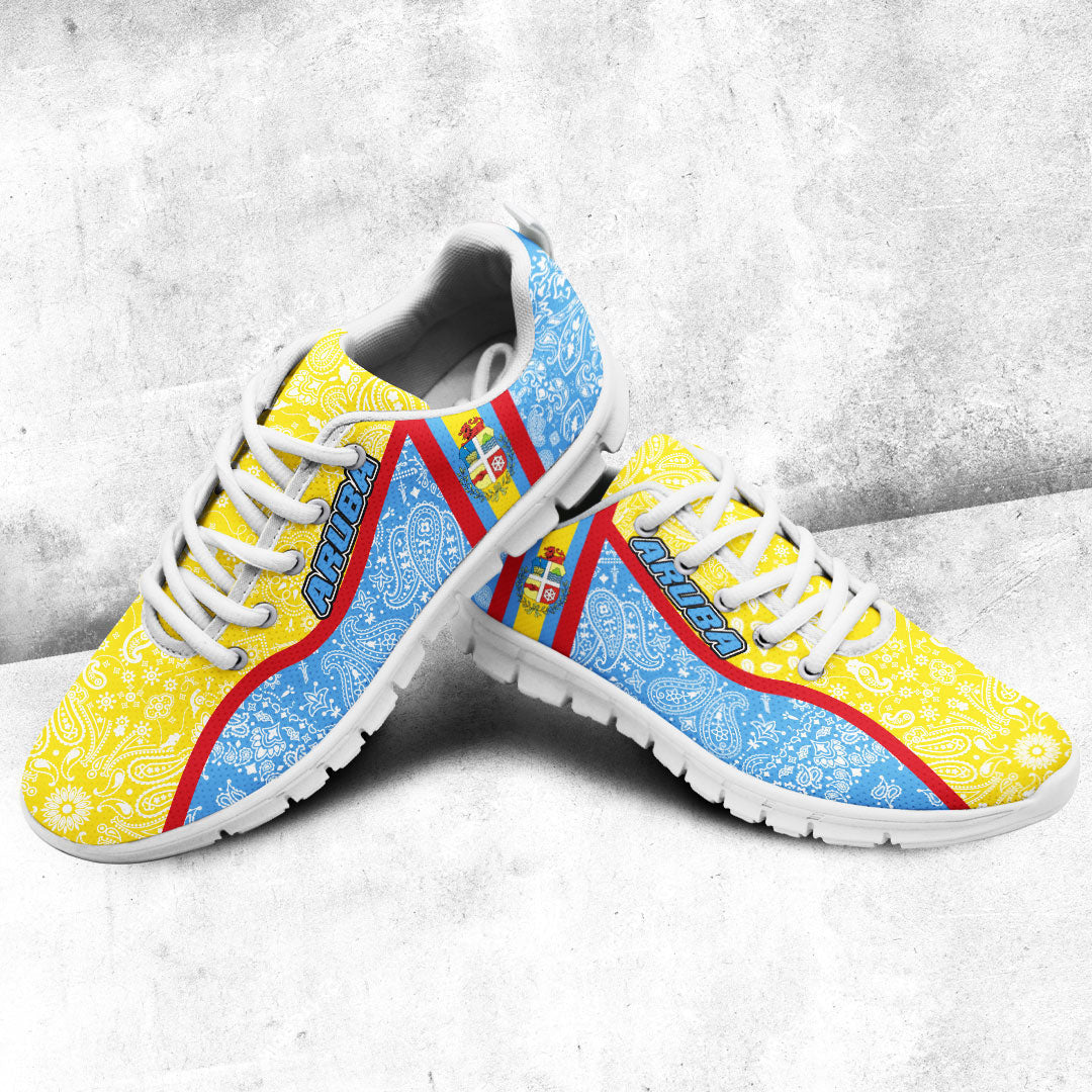 Shoes Aruba Sneakers Paisley Bandana Special Style