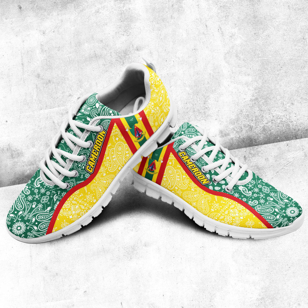 Shoes Cameroon Yellow Version Sneakers Paisley Bandana Special Style