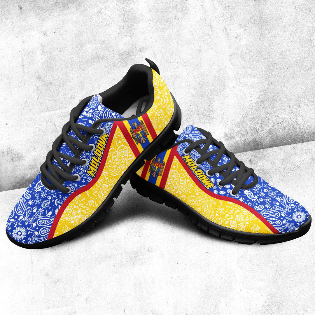 Shoes Moldova Sneakers Paisley Bandana Special Style