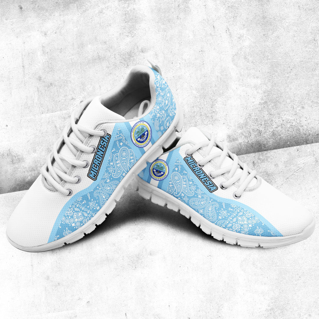 Shoes Micronesia Sneakers Paisley Bandana Special Style