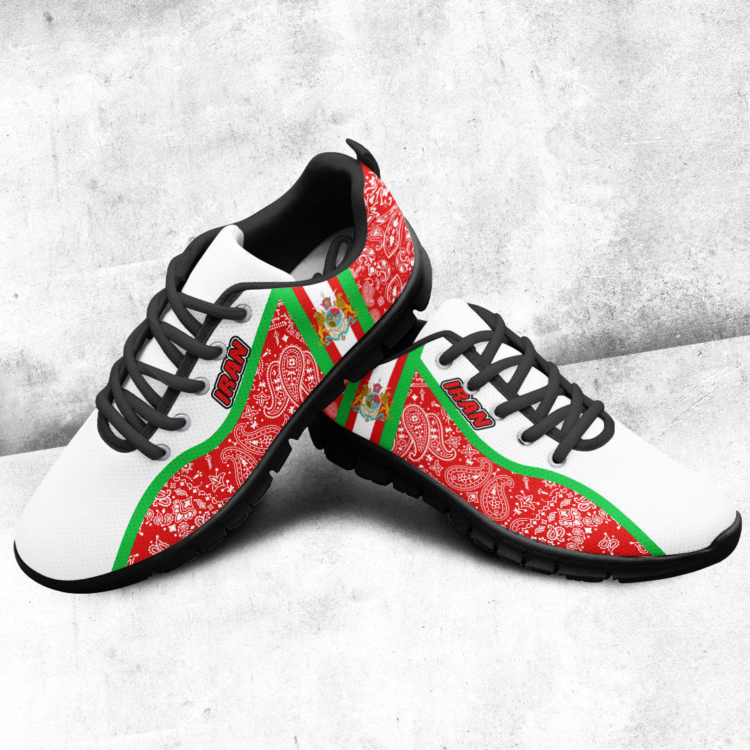 Shoes Iran Red Version Sneakers Paisley Bandana Special Style