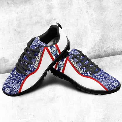Shoes Cape Verde White Version Sneakers Paisley Bandana Special Style