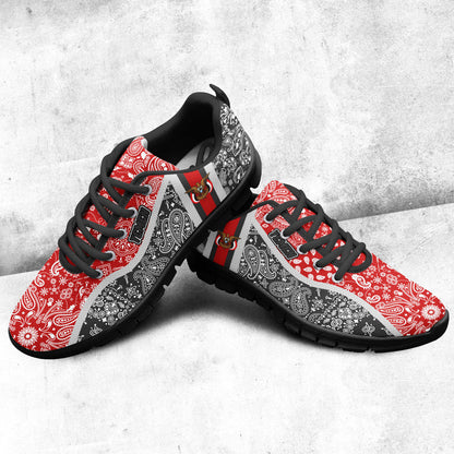 Shoes Yemen Black Version Sneakers Paisley Bandana Special Style
