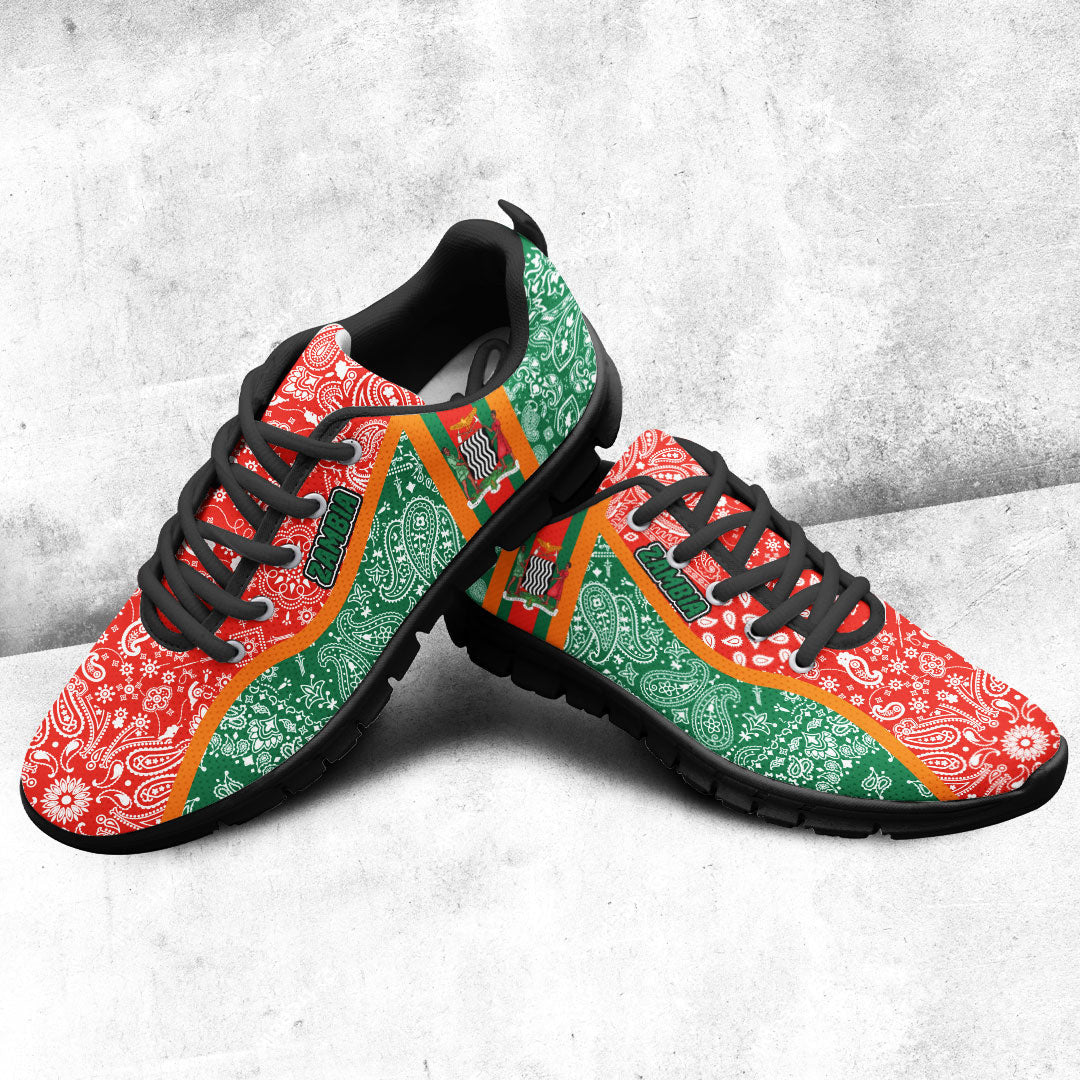 Shoes Zambia Sneakers Paisley Bandana Special Style