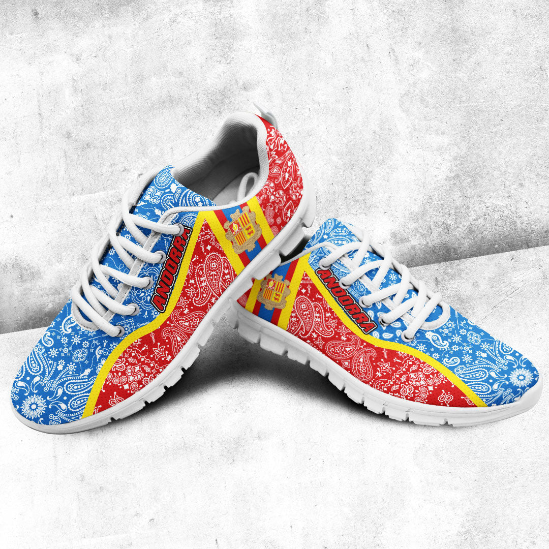Shoes Andorra Sneakers Paisley Bandana Special Style