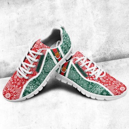 Shoes Burundi Sneakers Paisley Bandana Special Style