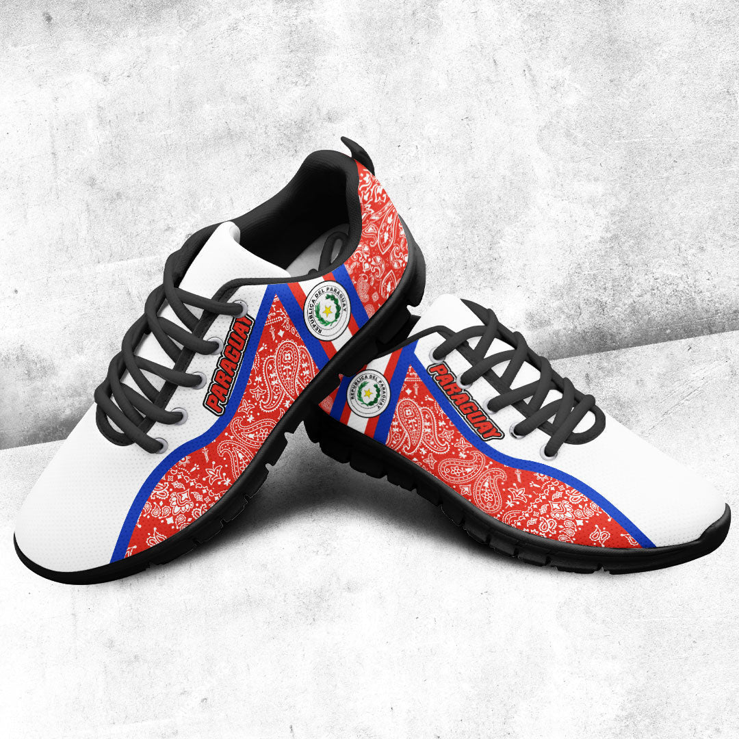 Shoes Paraguay Sneakers Paisley Bandana Special Style