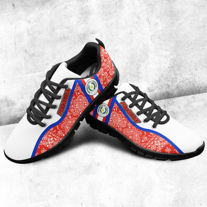 Shoes Paraguay Sneakers Paisley Bandana Special Style