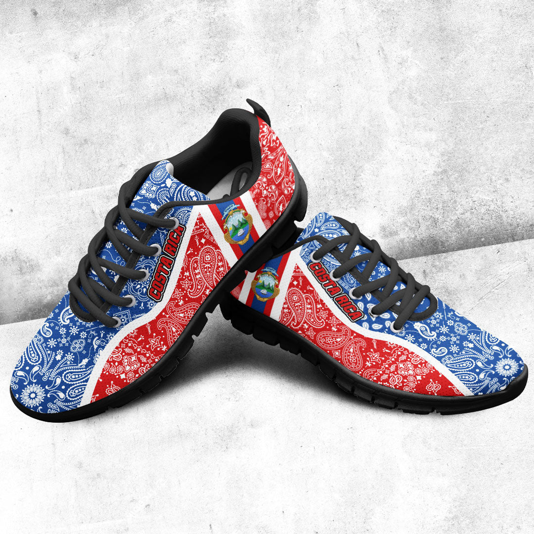 Shoes Costa Rica Sneakers Paisley Bandana Special Style
