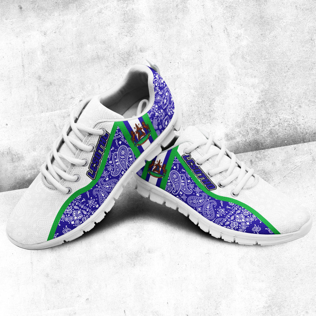 Shoes Lesotho Sneakers Paisley Bandana Special Style