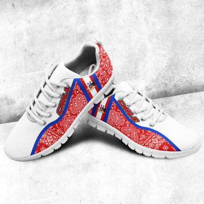 Shoes Chile Sneakers Paisley Bandana Special Style