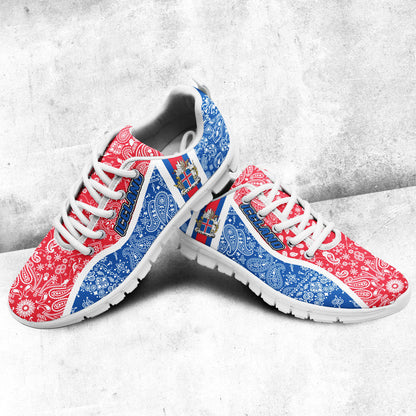 Shoes Iceland Sneakers Paisley Bandana Special Style
