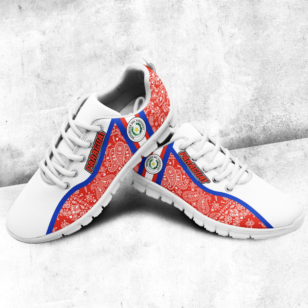 Shoes Paraguay Sneakers Paisley Bandana Special Style
