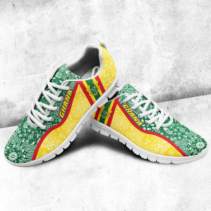 Shoes Ghana Sneakers Paisley Bandana Special Style