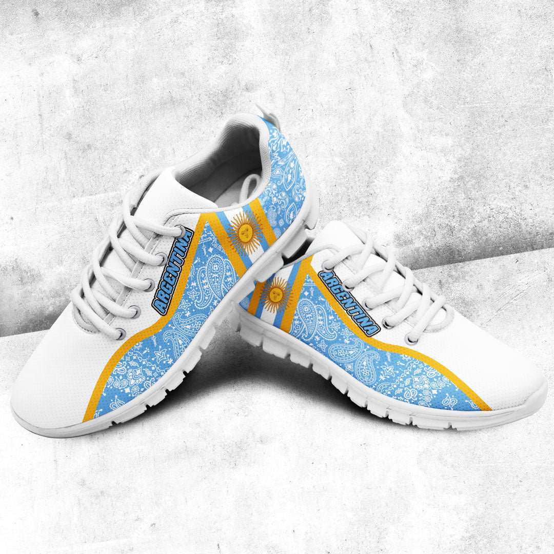 Shoes Argentina Sneakers Paisley Bandana Special Style