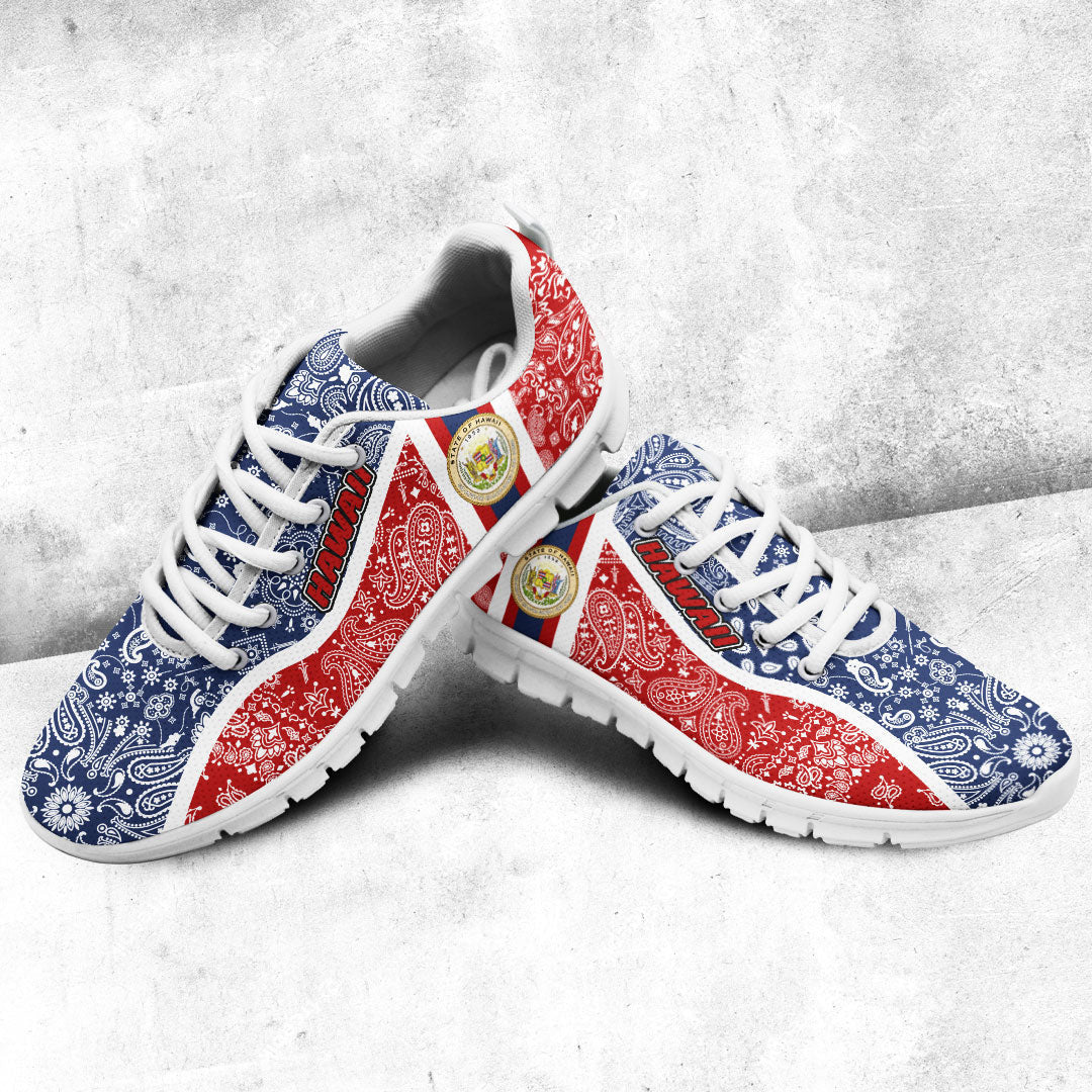 Shoes Hawaii Sneakers Paisley Bandana Special Style