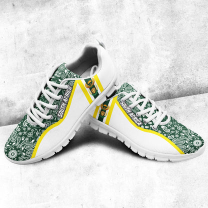 Shoes South Africa White Version Sneakers Paisley Bandana Special Style