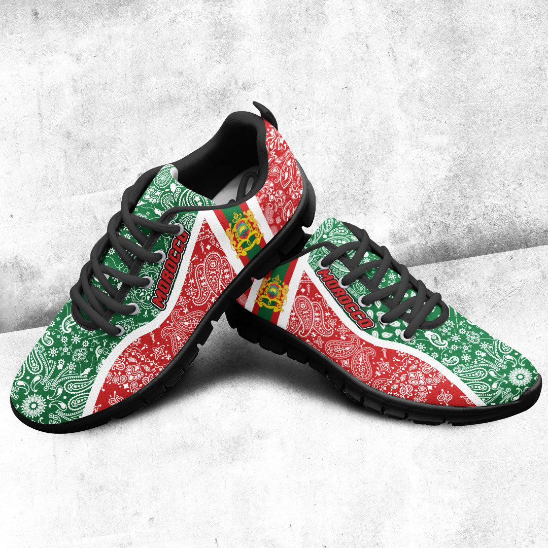 Shoes Morocco Sneakers Paisley Bandana Special Style