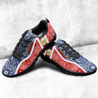 Shoes Hawaii Sneakers Paisley Bandana Special Style