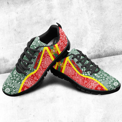Shoes Portugal Sneakers Paisley Bandana Special Style