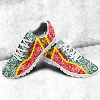 Shoes Portugal Sneakers Paisley Bandana Special Style