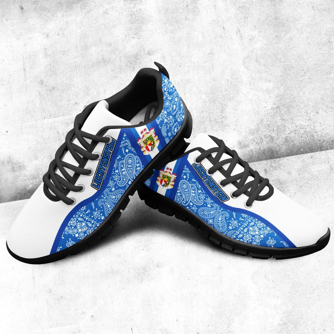 Shoes Liechtenstein Sneakers Paisley Bandana Special Style