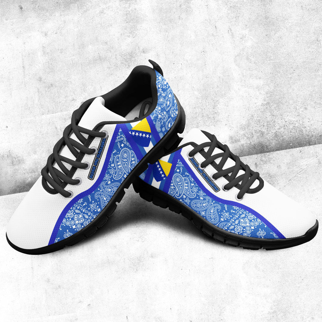Shoes Bosnia and Herzegovina Sneakers Paisley Bandana Special Style
