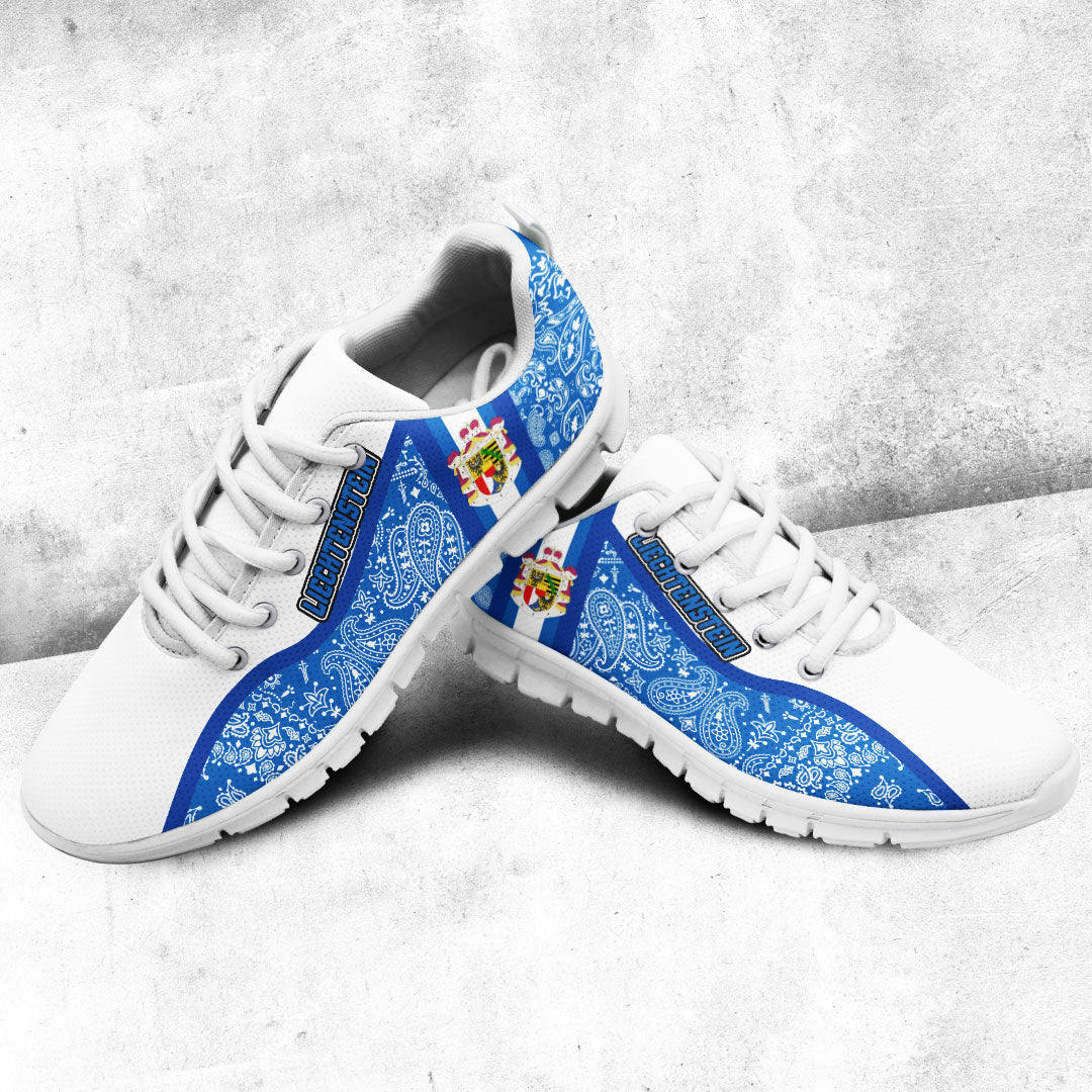 Shoes Liechtenstein Sneakers Paisley Bandana Special Style