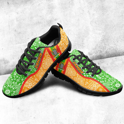 Shoes Zambia Orange Version Sneakers Paisley Bandana Special Style