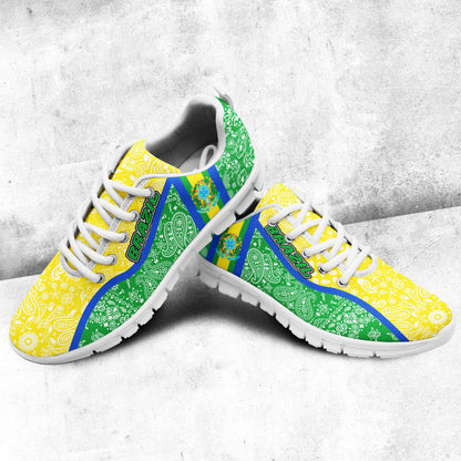 Shoes Brazil Sneakers Paisley Bandana Special Style
