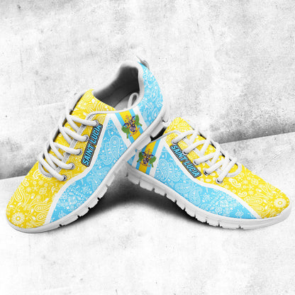 Shoes Saint Lucia Sneakers Paisley Bandana Special Style