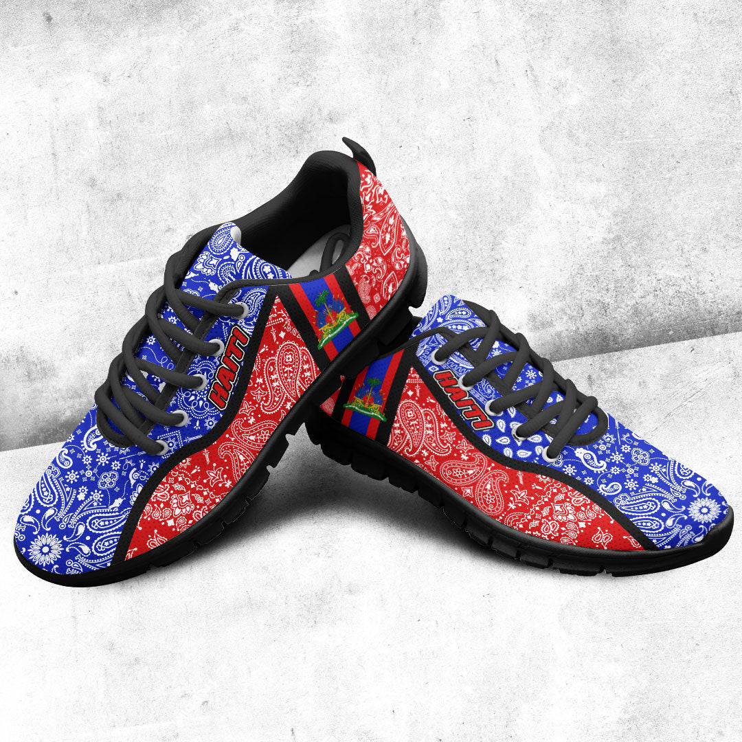 Shoes Haiti Sneakers Paisley Bandana Special Style
