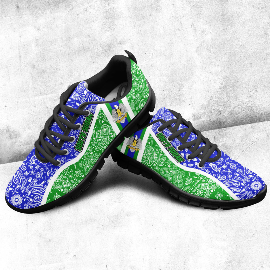 Shoes South Sudan Sneakers Paisley Bandana Special Style