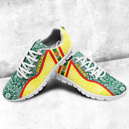 Shoes Senegal Yellow Version Sneakers Paisley Bandana Special Style