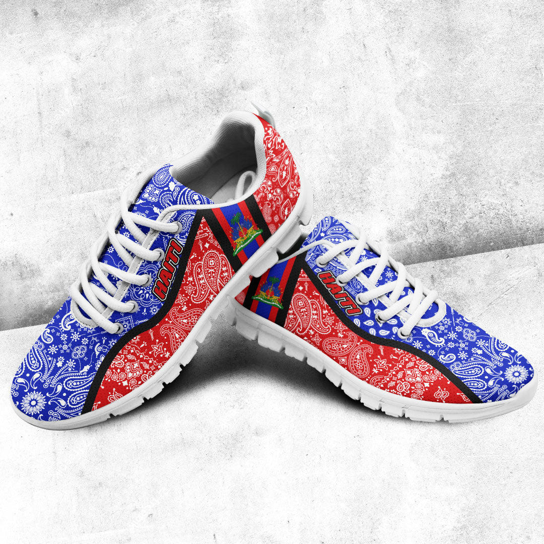 Shoes Haiti Sneakers Paisley Bandana Special Style