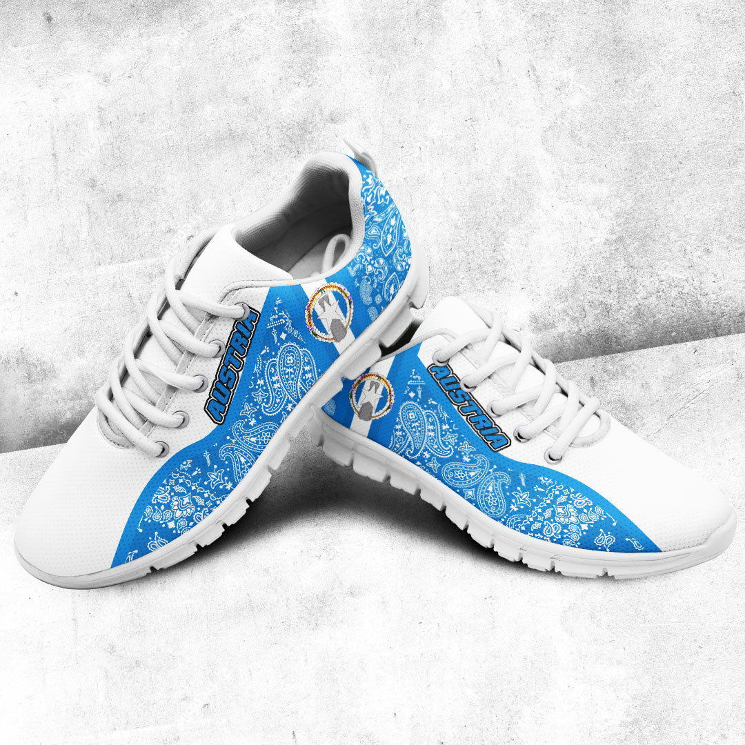 Shoes Northern Mariana Islands Sneakers Paisley Bandana Special Style