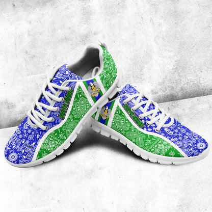 Shoes South Sudan Sneakers Paisley Bandana Special Style