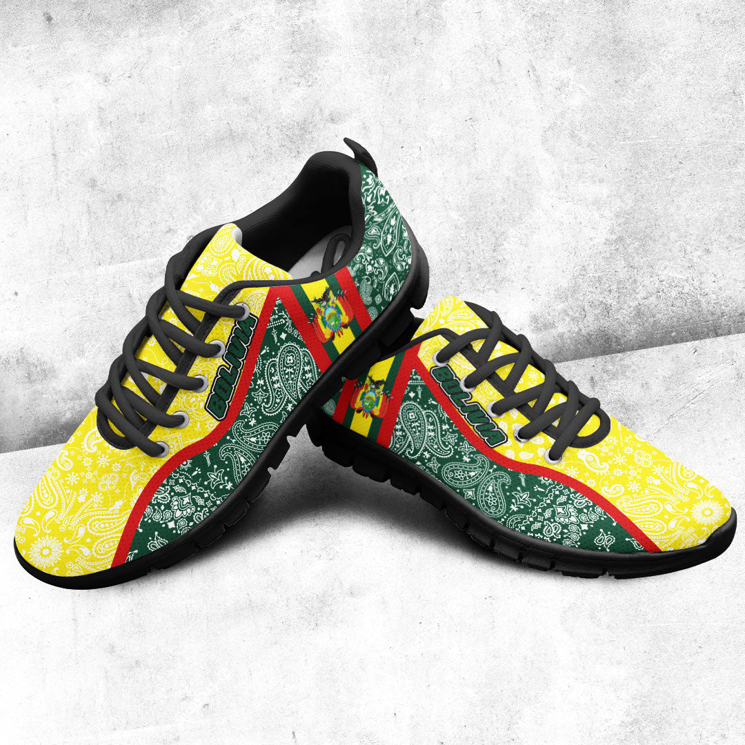 Shoes Bolivia Sneakers Paisley Bandana Special Style